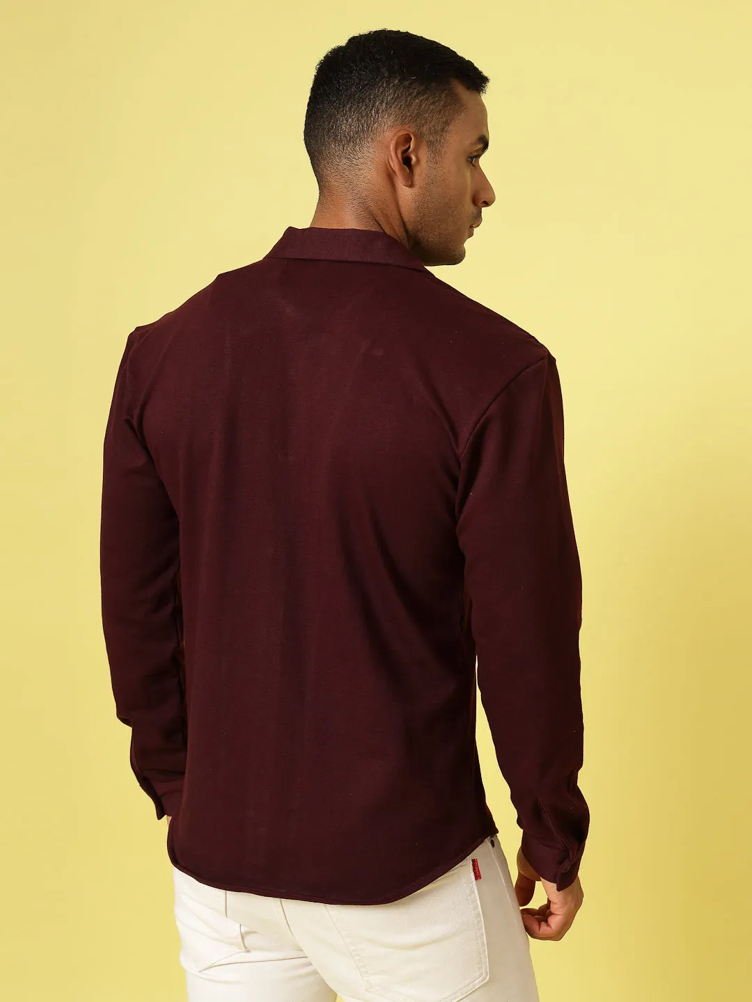 Classic Cuban Collar Terry Shirt