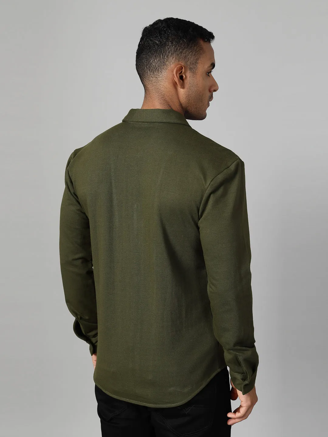 Classic Cuban Collar Terry Shirt