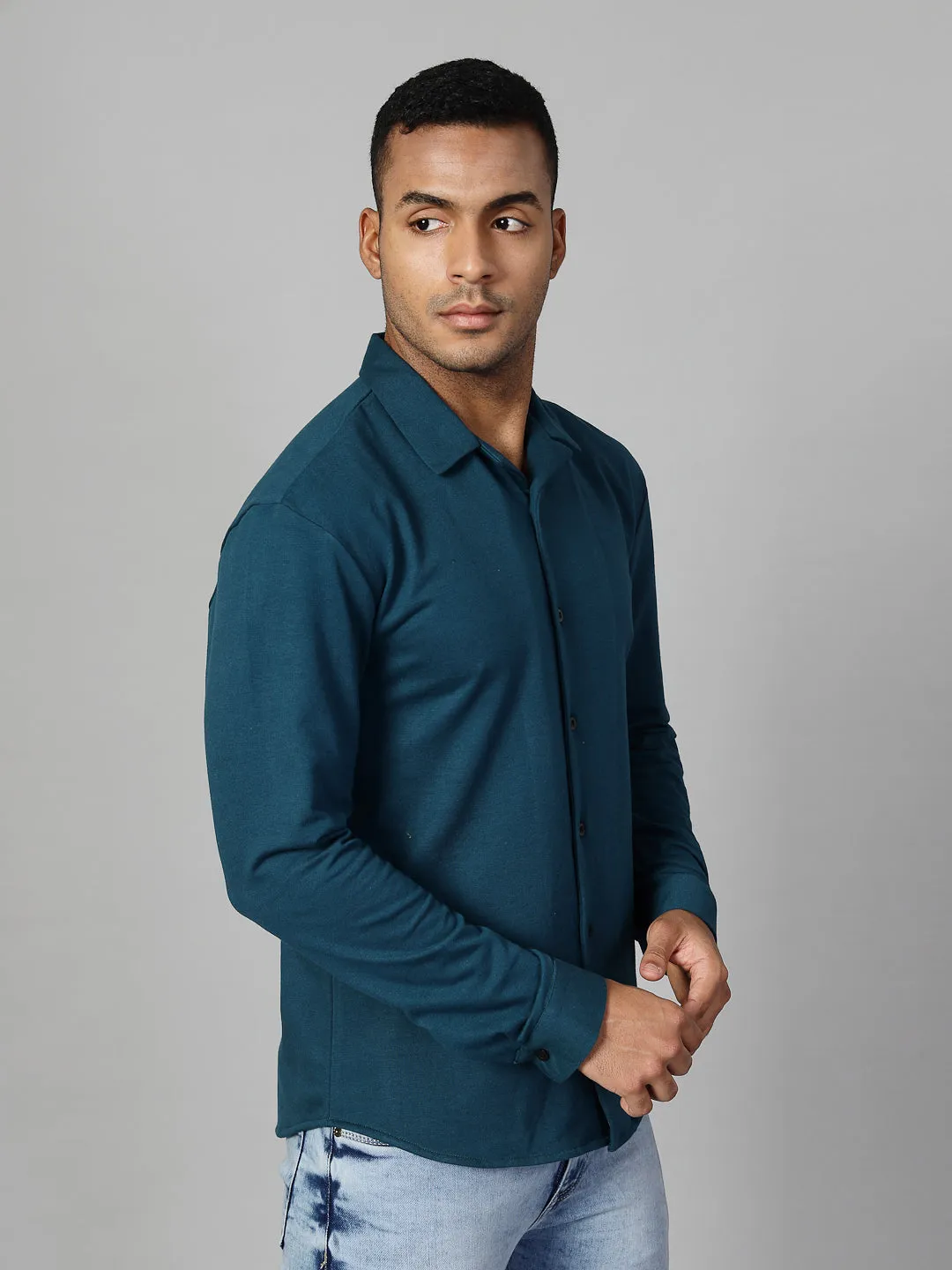 Classic Cuban Collar Terry Shirt