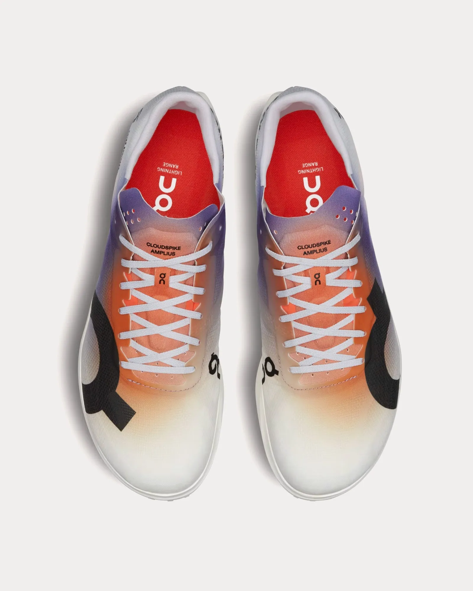 Cloudspike Amplius White / Flame Running Shoes