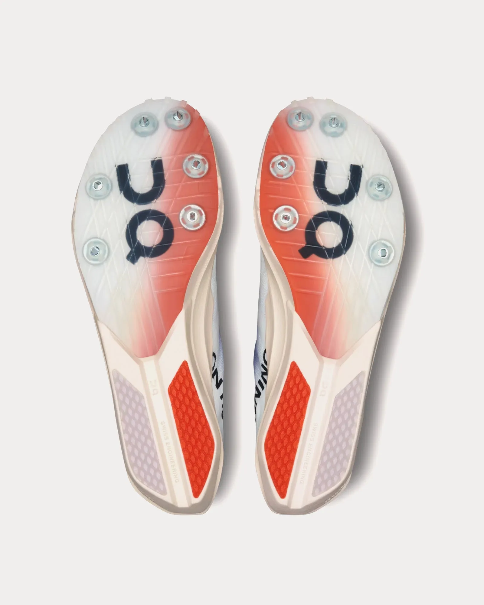 Cloudspike Amplius White / Flame Running Shoes