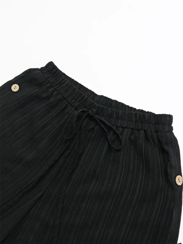 Commuting wide leg trousers