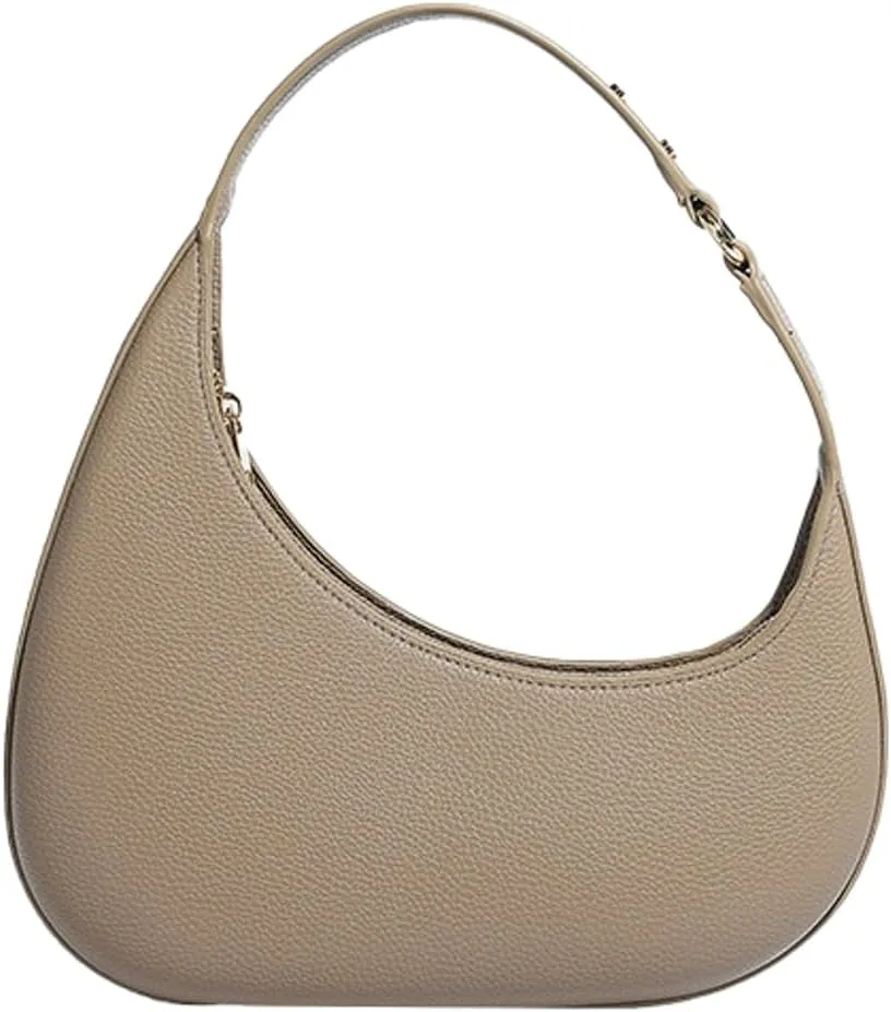 Crescent Shoulder Bag for Women Trendy Small Tote Purse Vegan Leather Clutch Handbag Ladies Satchels