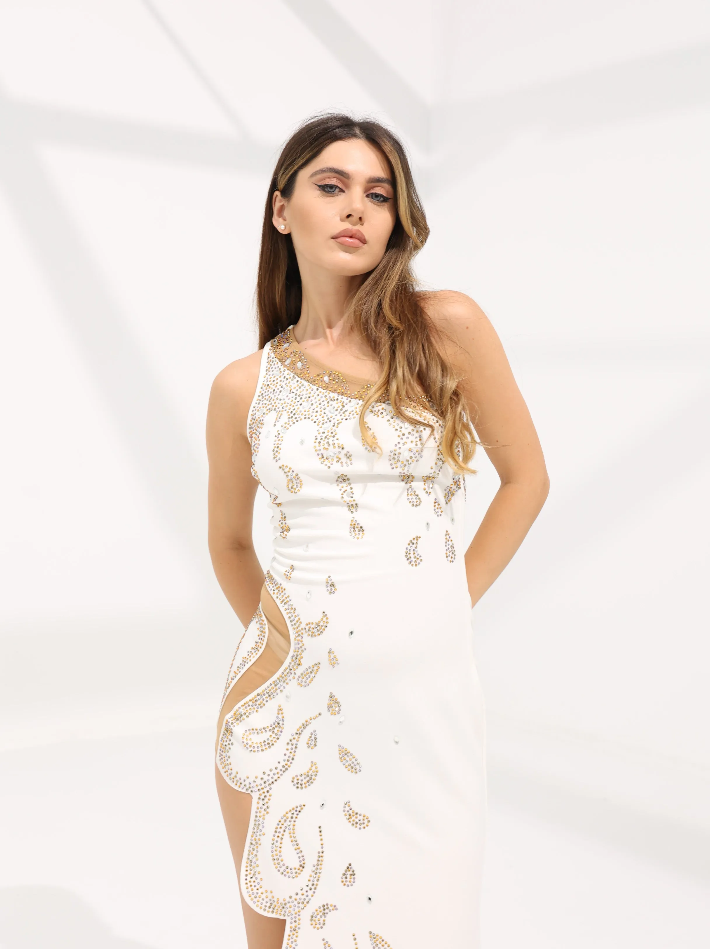 Cut Out Gown