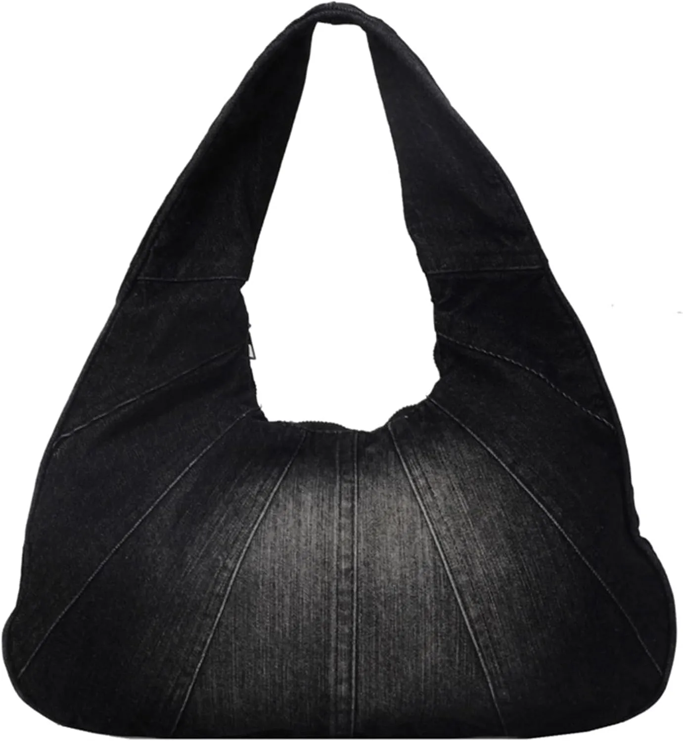 Denim Hobo Bag for Women - Trendy Jean Purses for Women Y2K Denim Shoulder Bag Slouchy Handbag