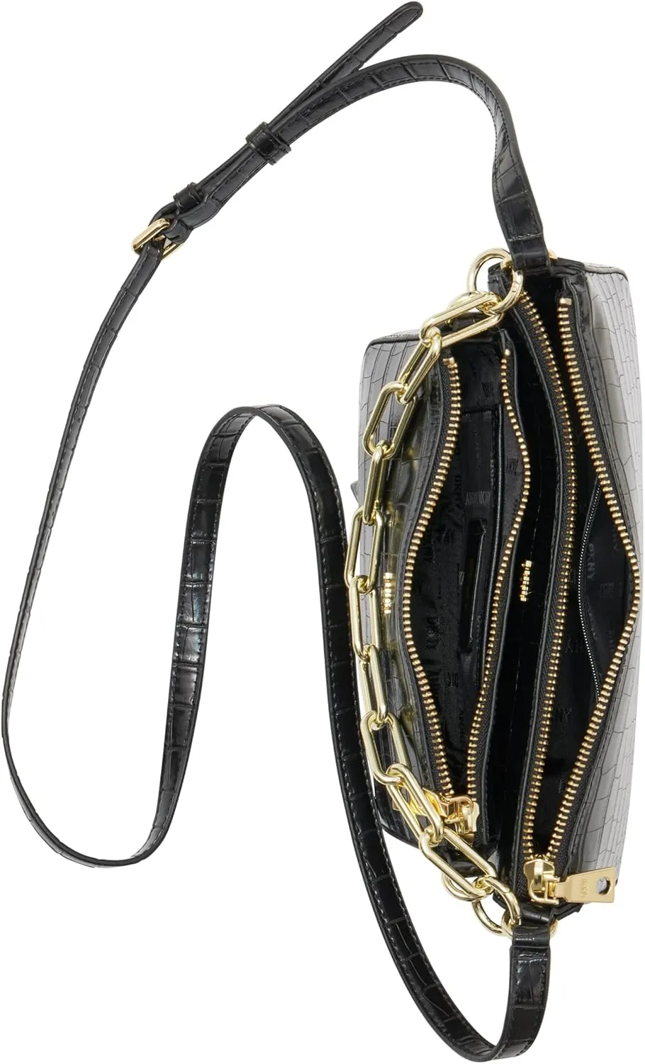 DKNY Lexi Double Demi Crossbody