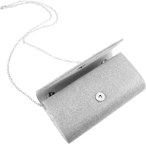 Elegant Wedding Clutch Purse Chain Shoulder Evening Bag Dress Purse Party Handbag Women's Clutch