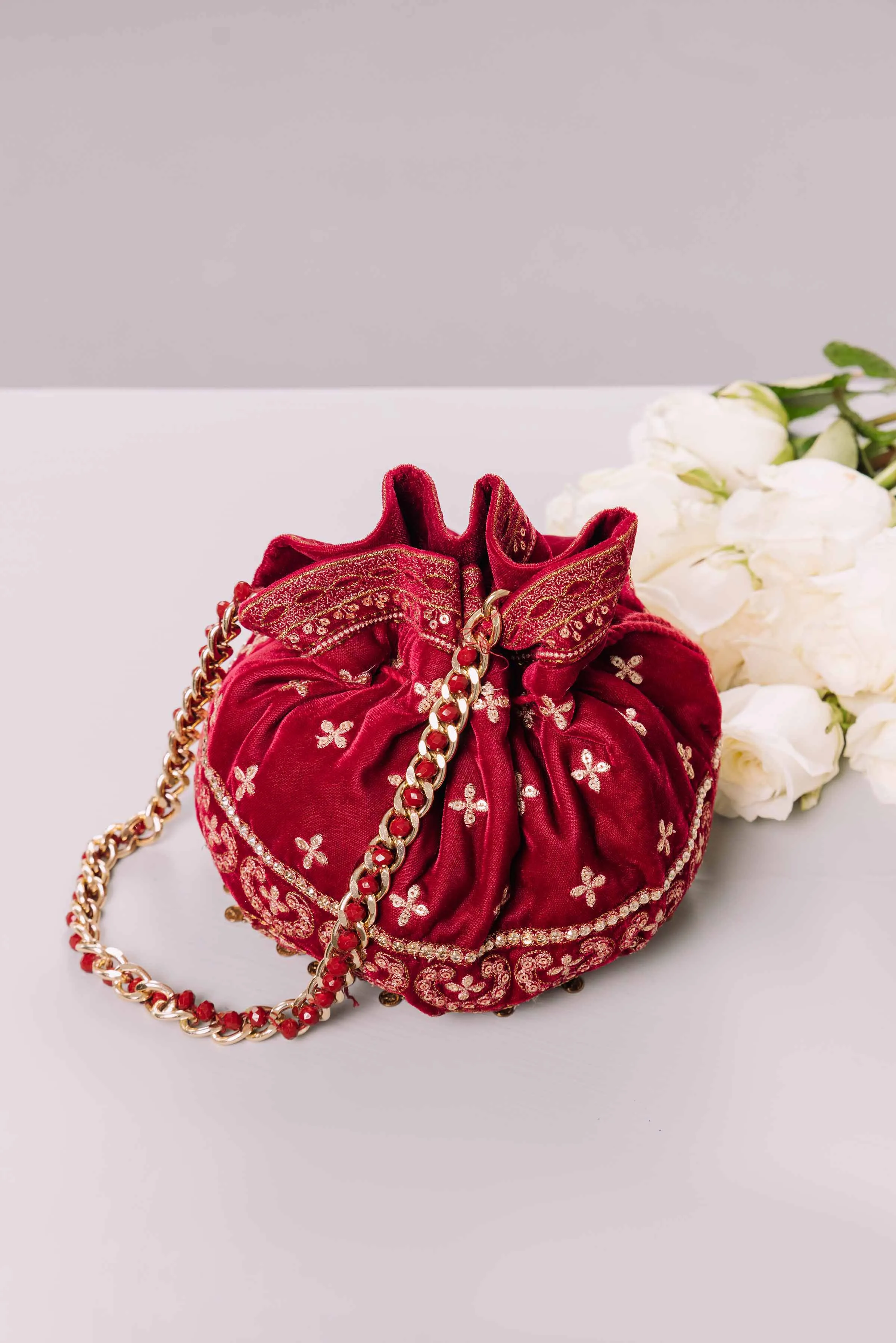 Embroidered Pouch - KFW24-148