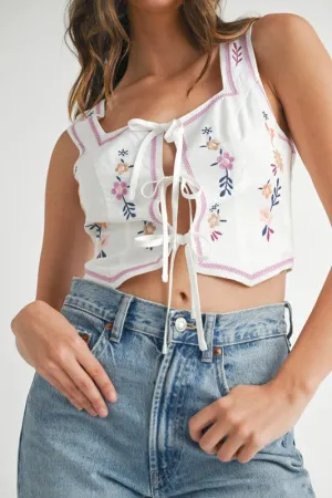 Emme's Embroidered Top