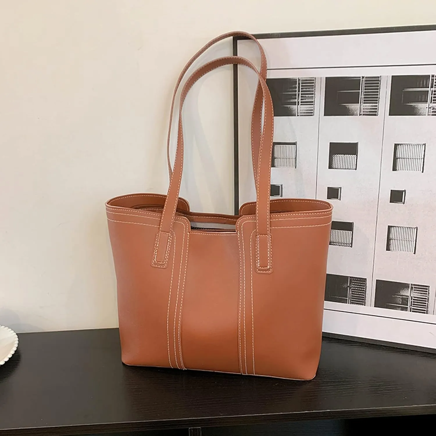 Essential Hobo Crossbody Small Hobo Bags Retro Crescent Shoulder Purse Women Soft Crossbody Handbag