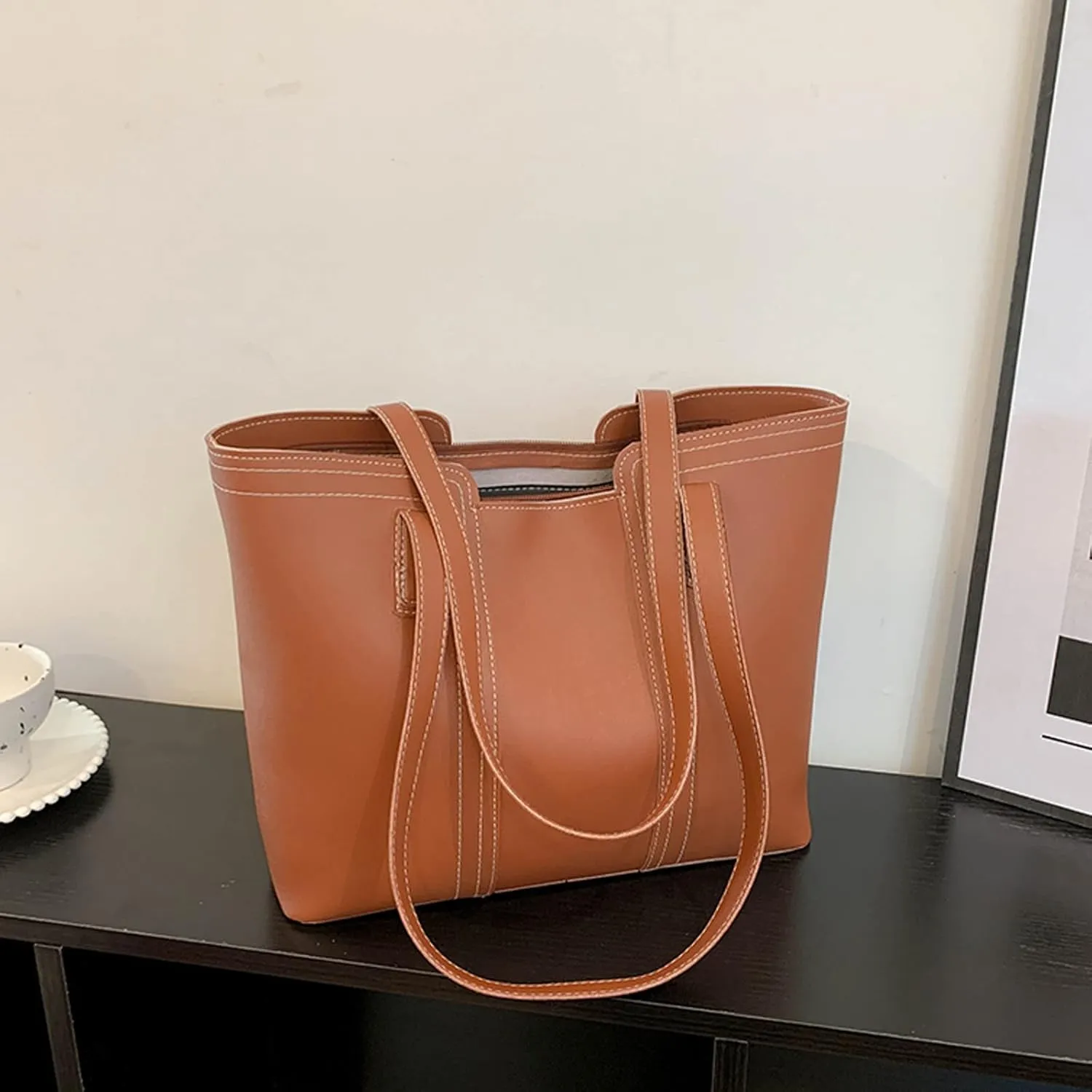 Essential Hobo Crossbody Small Hobo Bags Retro Crescent Shoulder Purse Women Soft Crossbody Handbag