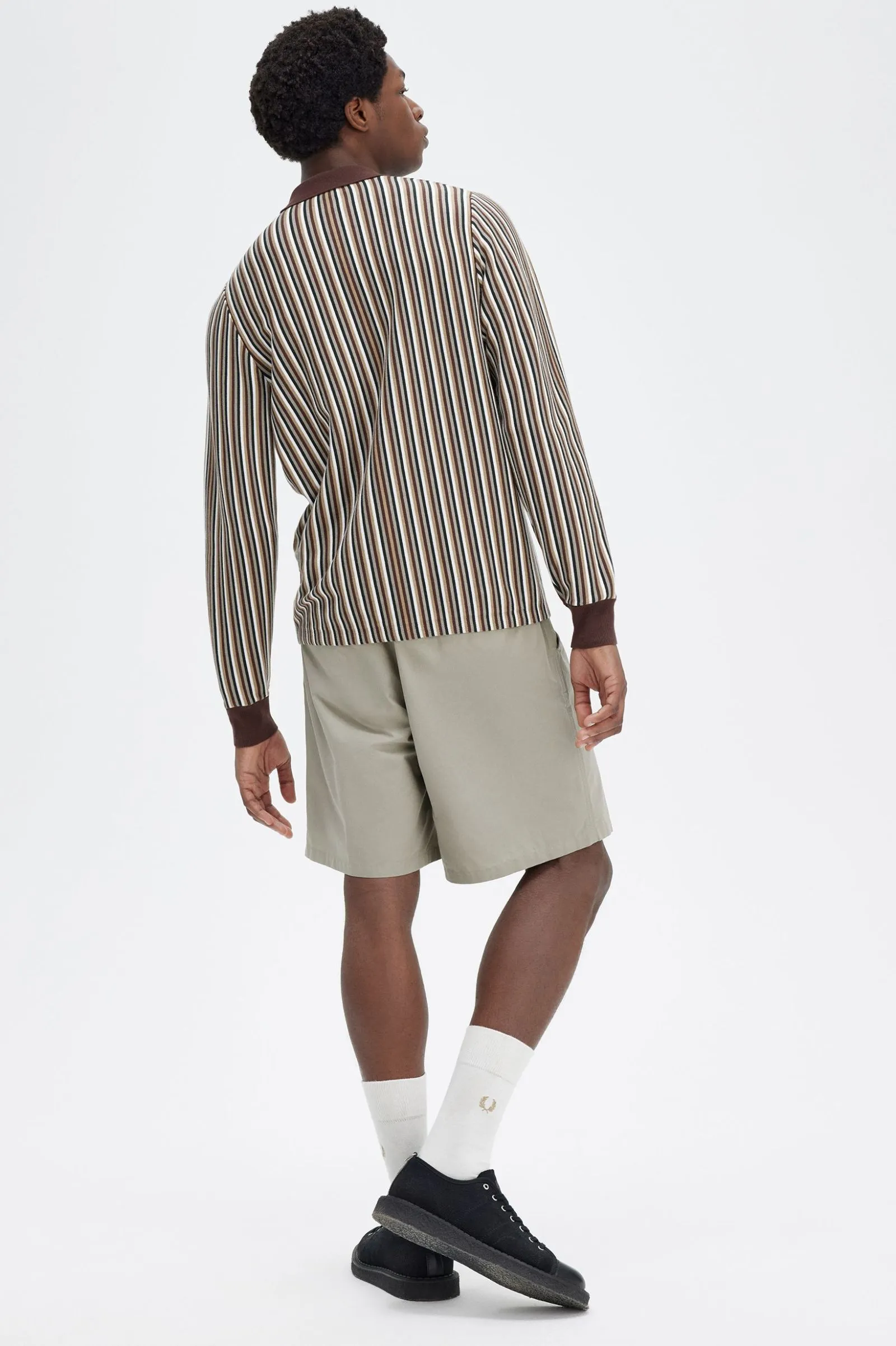 FINE STRIPE KNITTED SHIRT