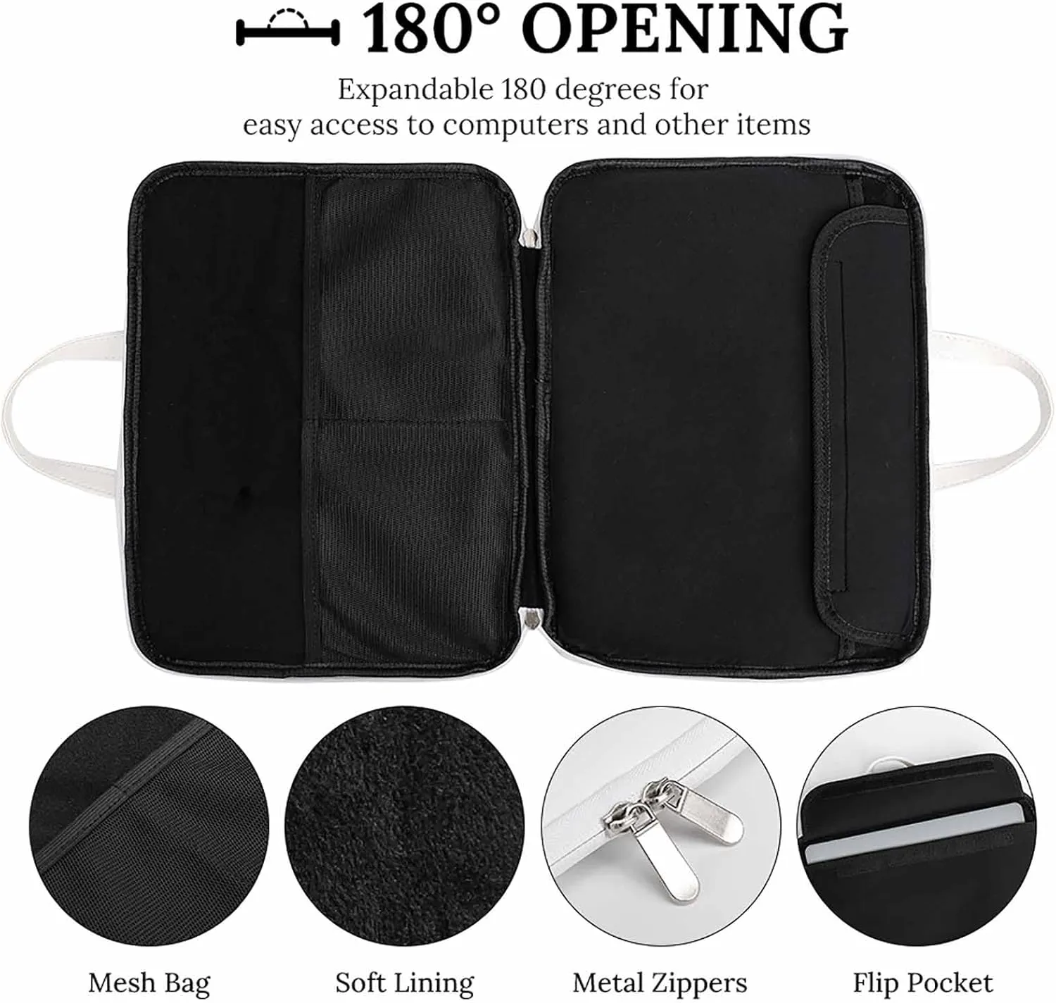 Flag of Malawi Leather Bag Laptop Case Slim Water Resistant Computer Bags with Handle Briefcase for Work