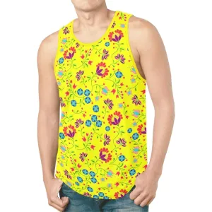 Fleur Indigine Mais New Tank Top for Men
