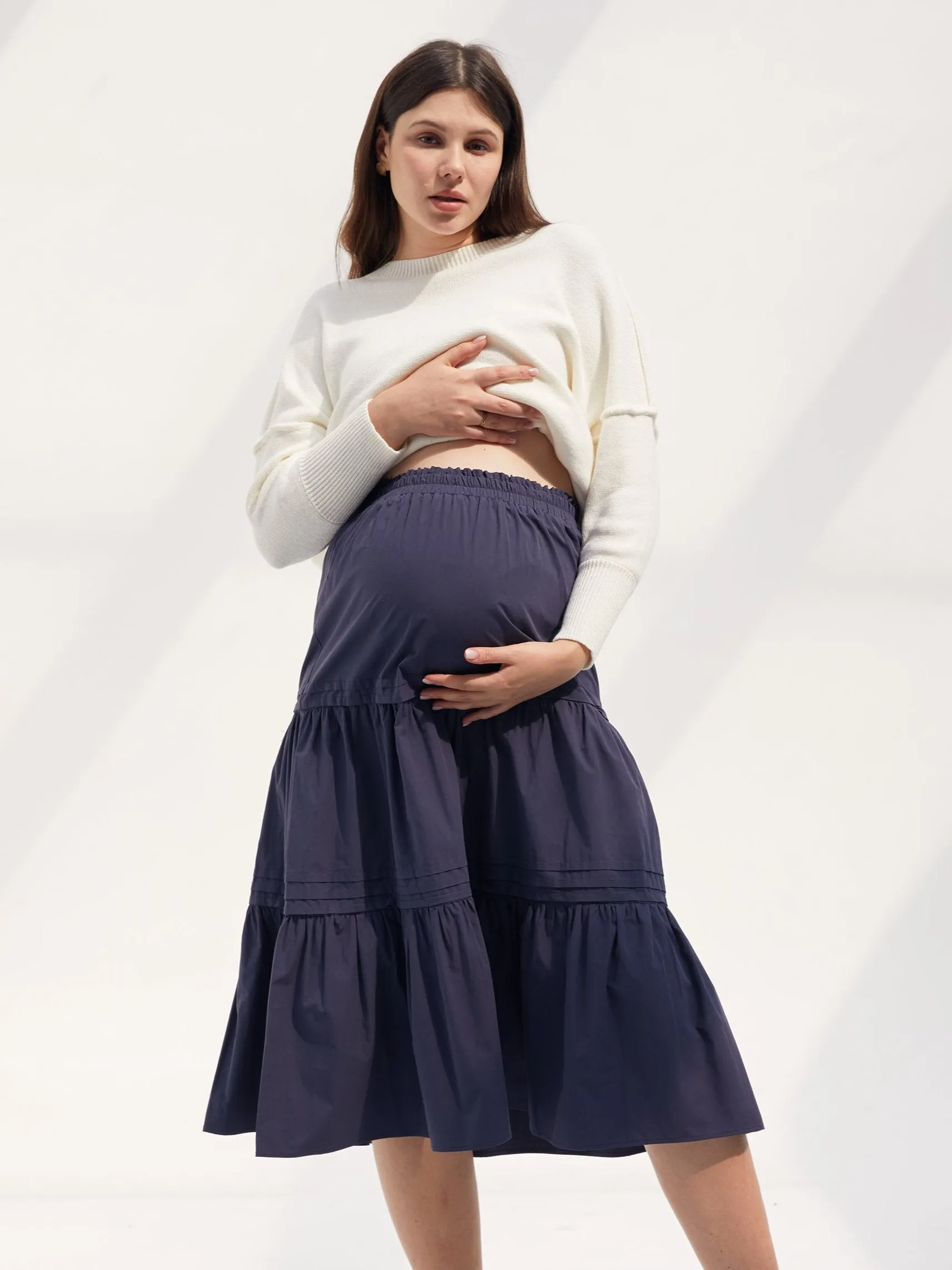 Flow Your Way Tiered Skirt