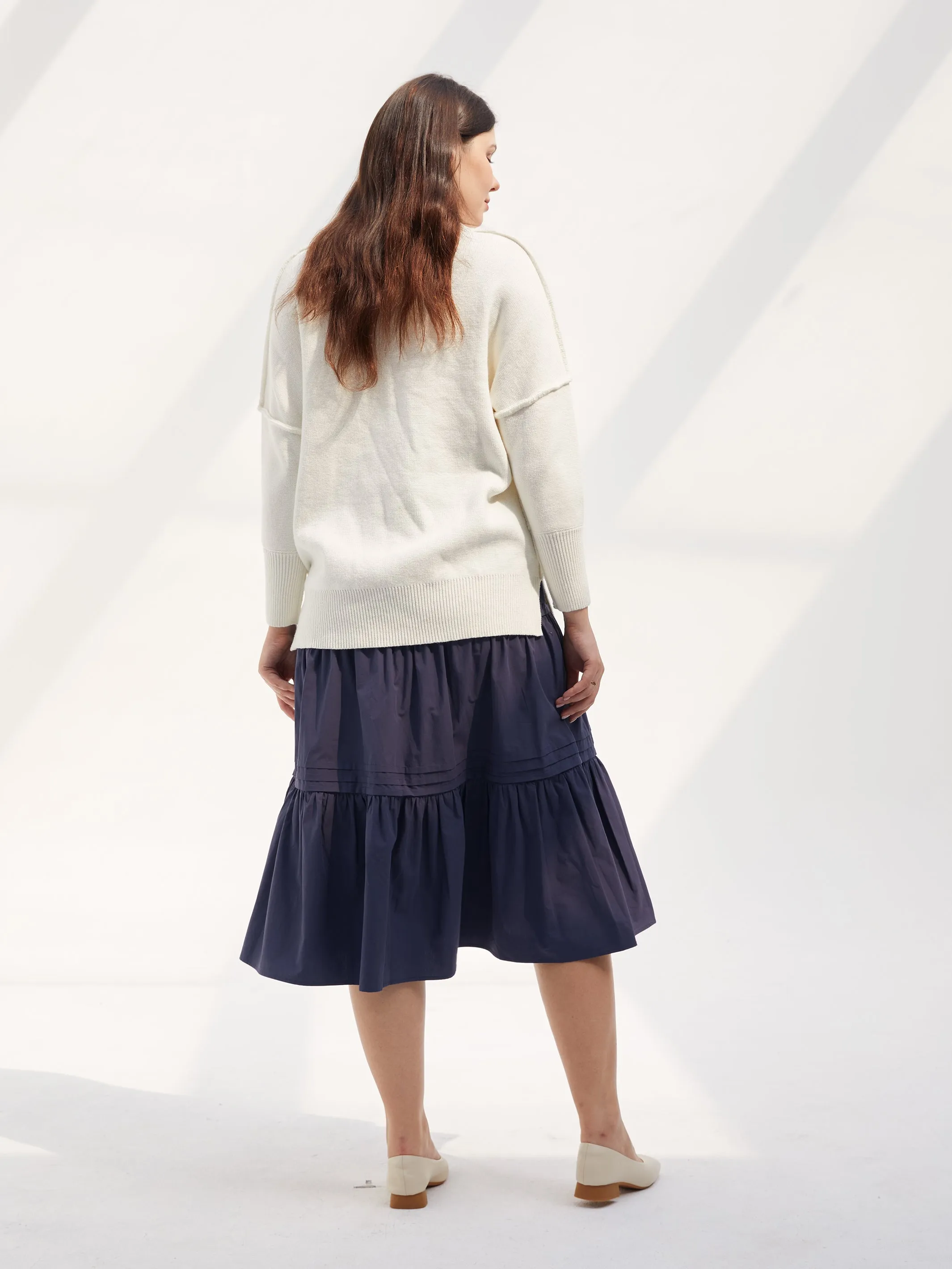 Flow Your Way Tiered Skirt