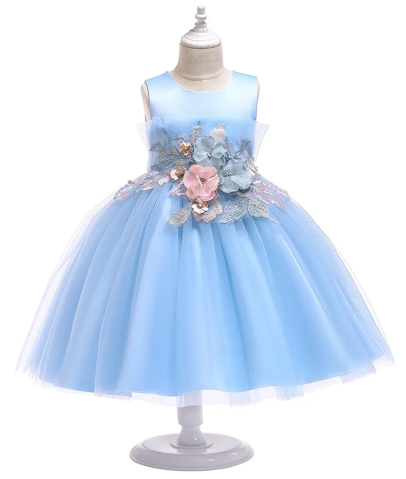 Flower Kids Pageant Dresses for Toddler Little Big Girls
