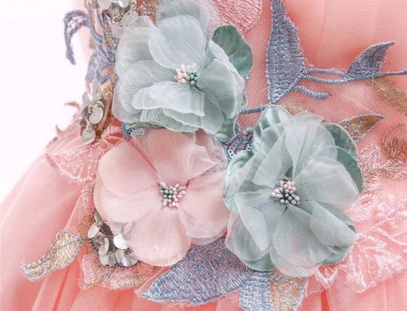 Flower Kids Pageant Dresses for Toddler Little Big Girls