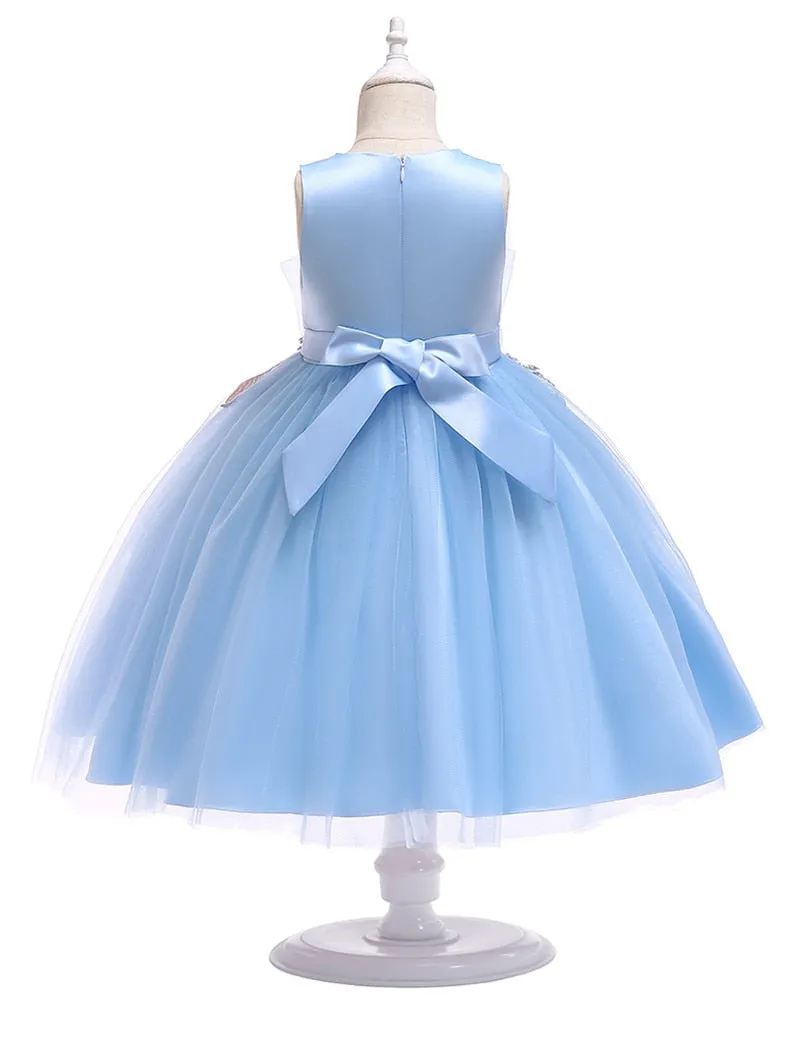 Flower Kids Pageant Dresses for Toddler Little Big Girls