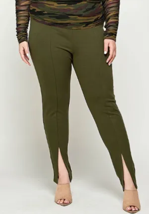 Fox, Structured and Supportive Slit Front Plus Leggings