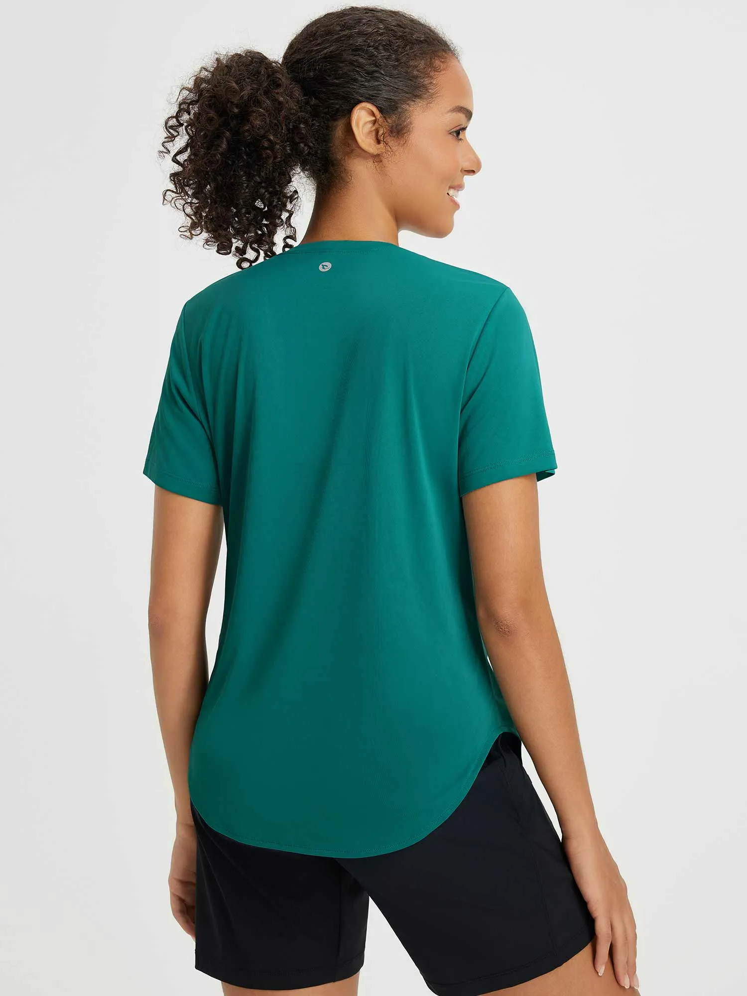 Fresh Horizon UPF 50  V-Neck Curved Shirts
