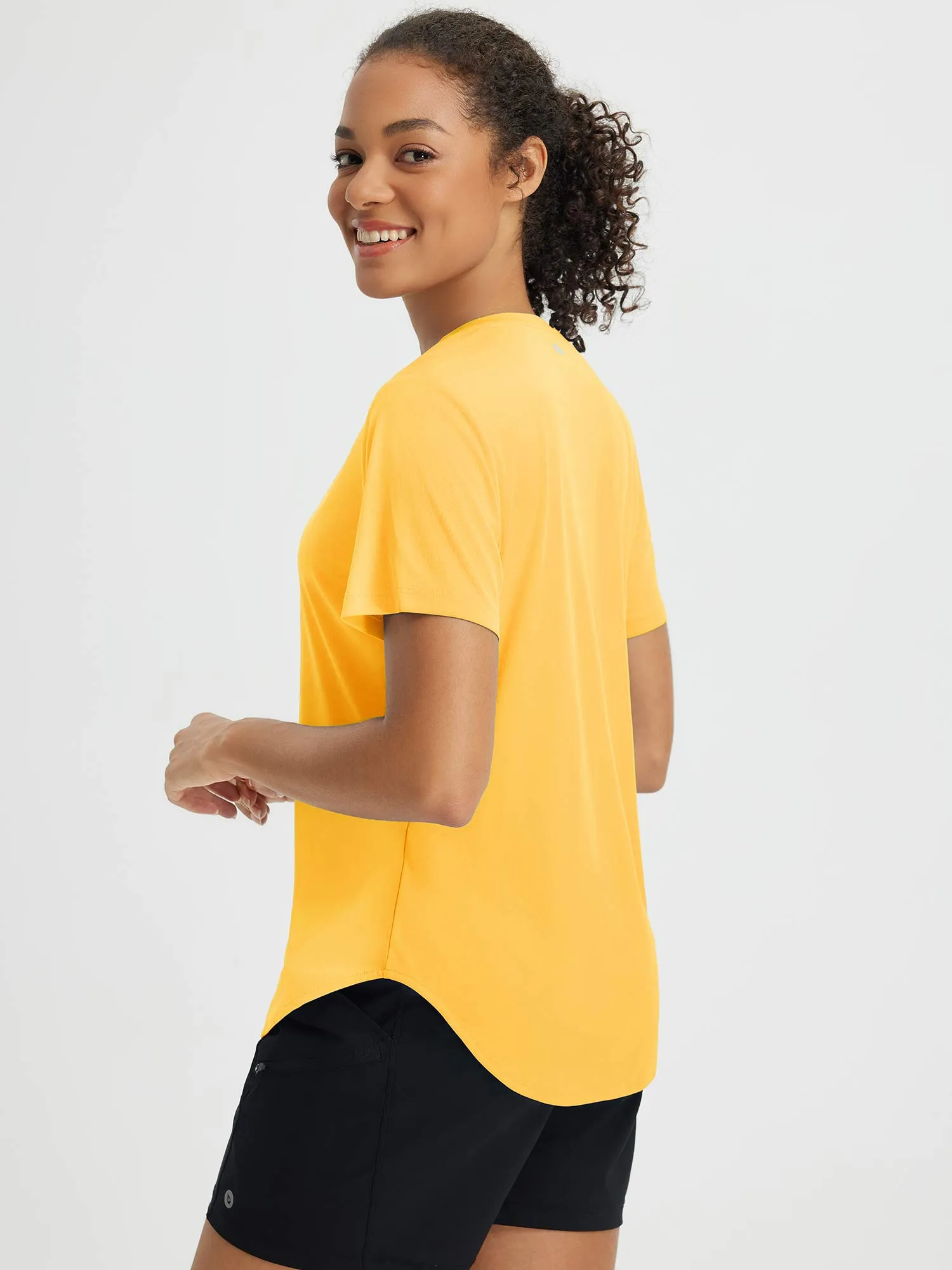 Fresh Horizon UPF 50  V-Neck Curved Shirts