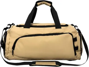 Garment Bags for Travel, Travel Duffel Bags, Overnight Bags for Women, Travel Bags for Men, Carryon Bag for Travel, Waterproof Duffel Bag, Weekend Bags for Workout, Business & Overnight Trips(Yellow)