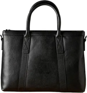 Genuine Leather Mens Briefcases Handbags Messenger Shoulder Bags Carrying Cases Laptop Bags