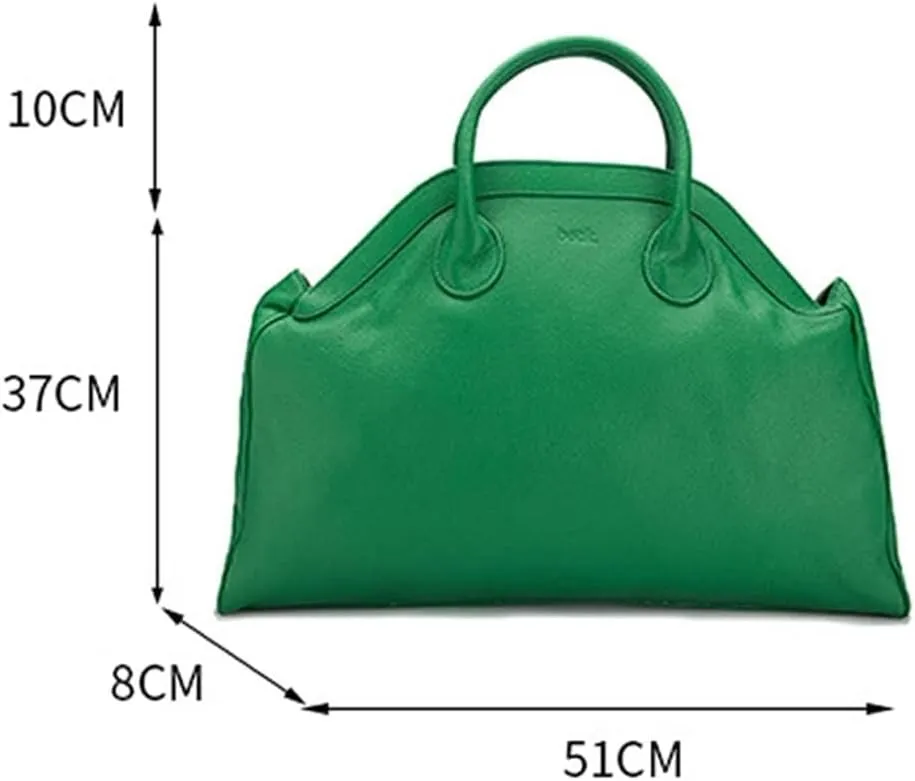 Genuine Leather Tote Bags Womens Handbags Vintage Crossbody Bags Handbag Zipper Briefcase Laptop Bag