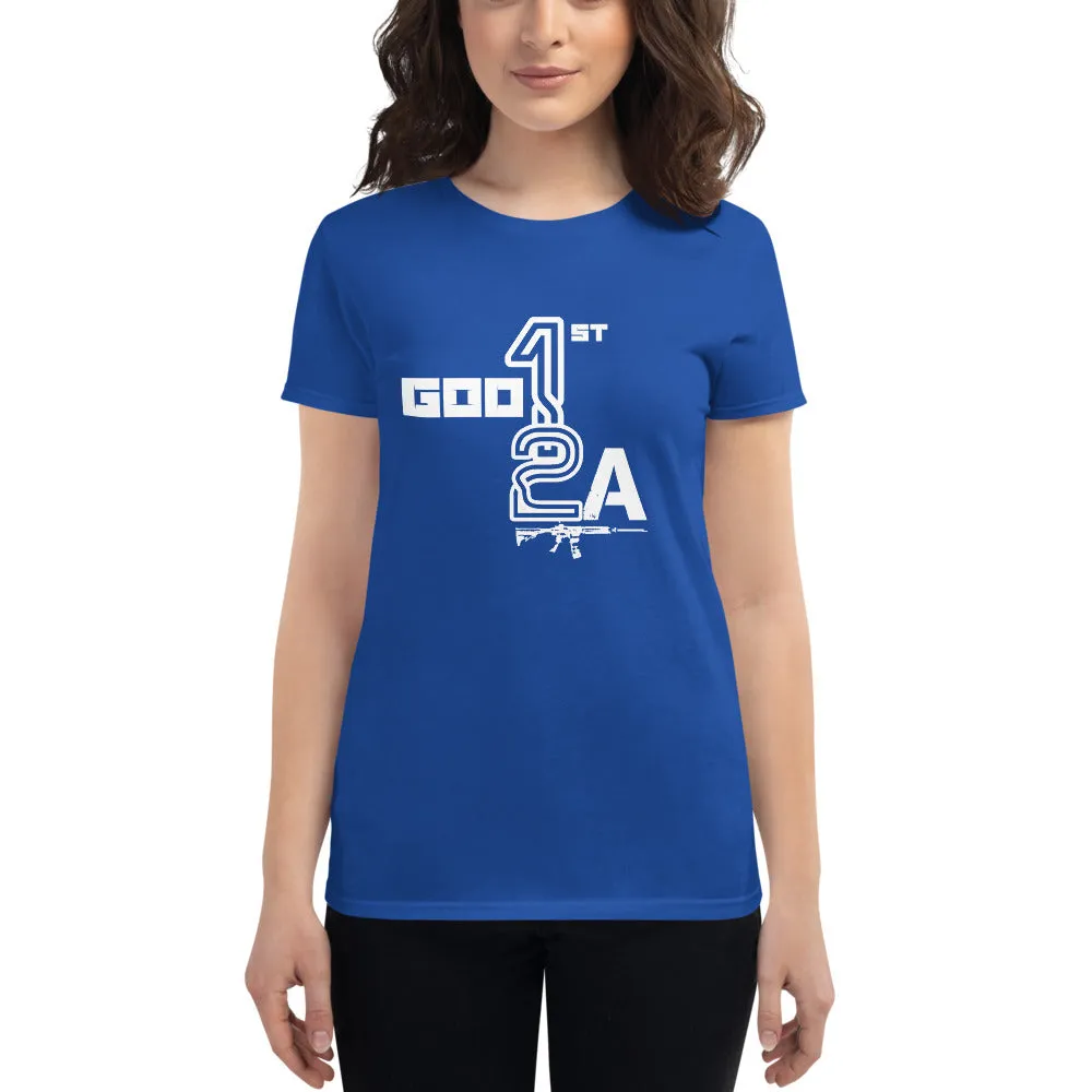 God 1st 2A Ladies' Tees