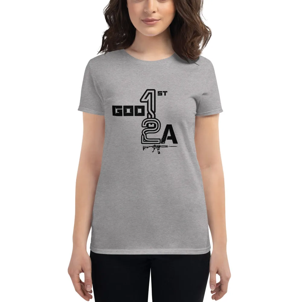 God 1st 2A Ladies' Tees