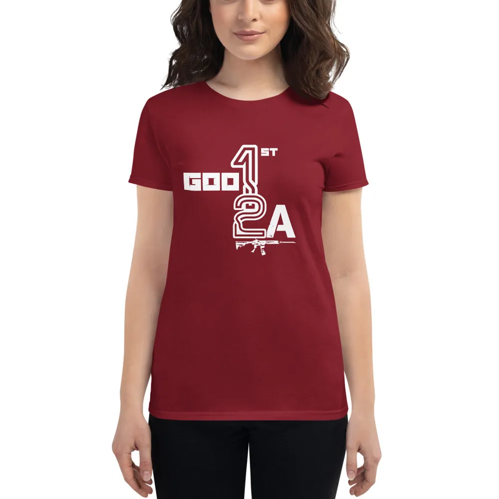 God 1st 2A Ladies' Tees