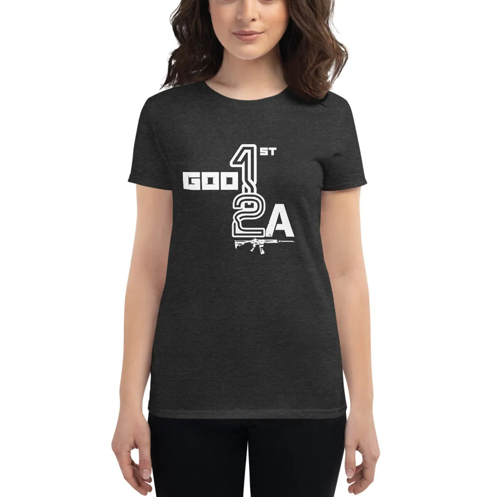 God 1st 2A Ladies' Tees