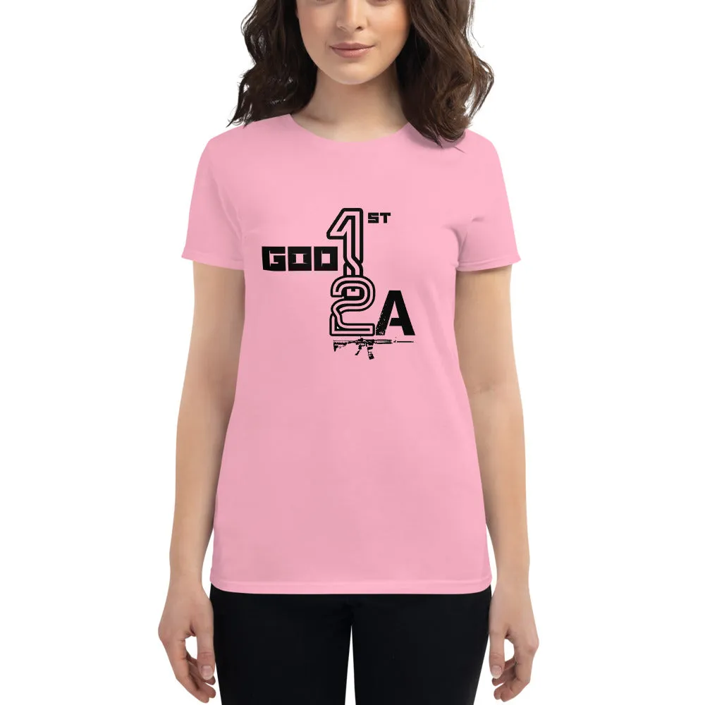 God 1st 2A Ladies' Tees