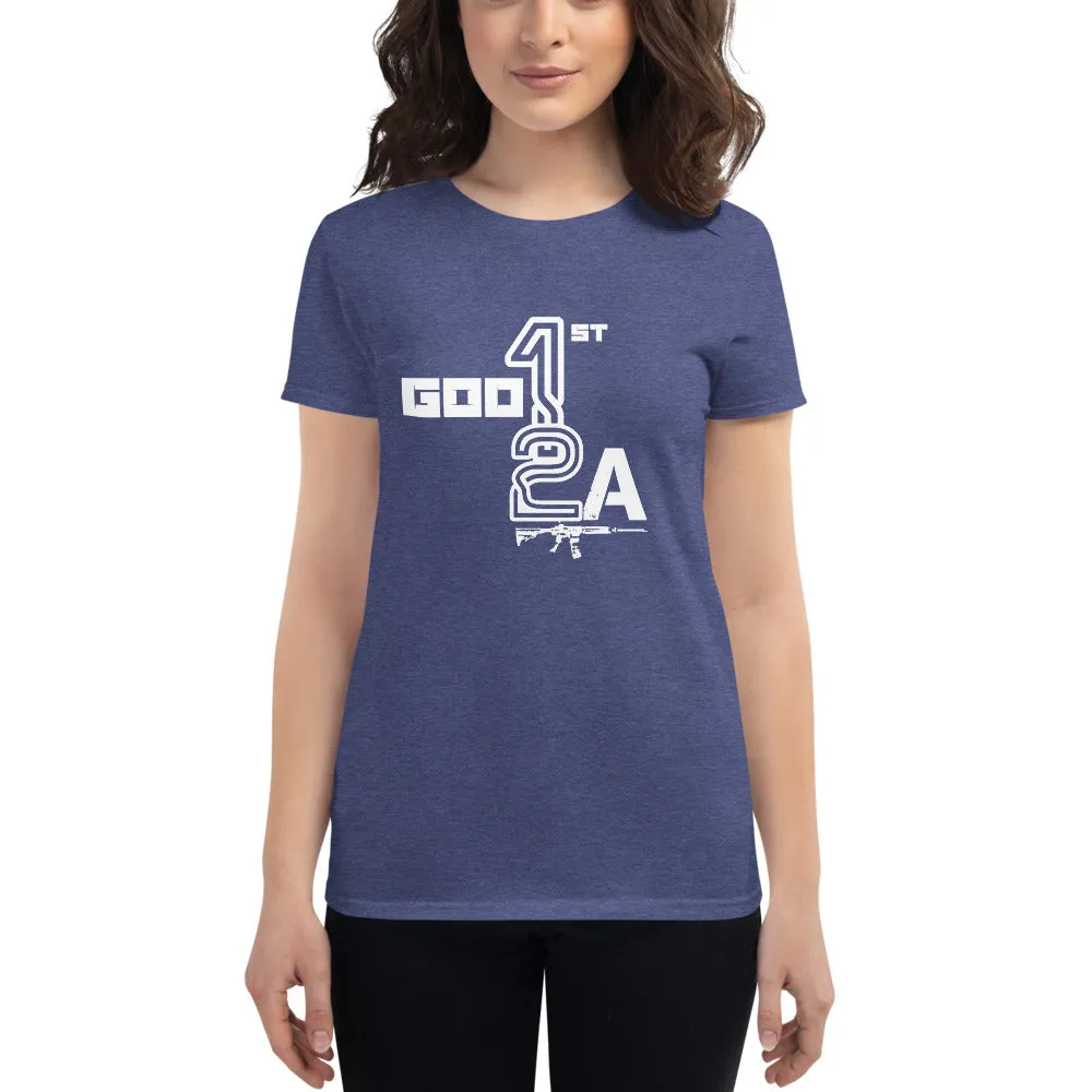 God 1st 2A Ladies' Tees