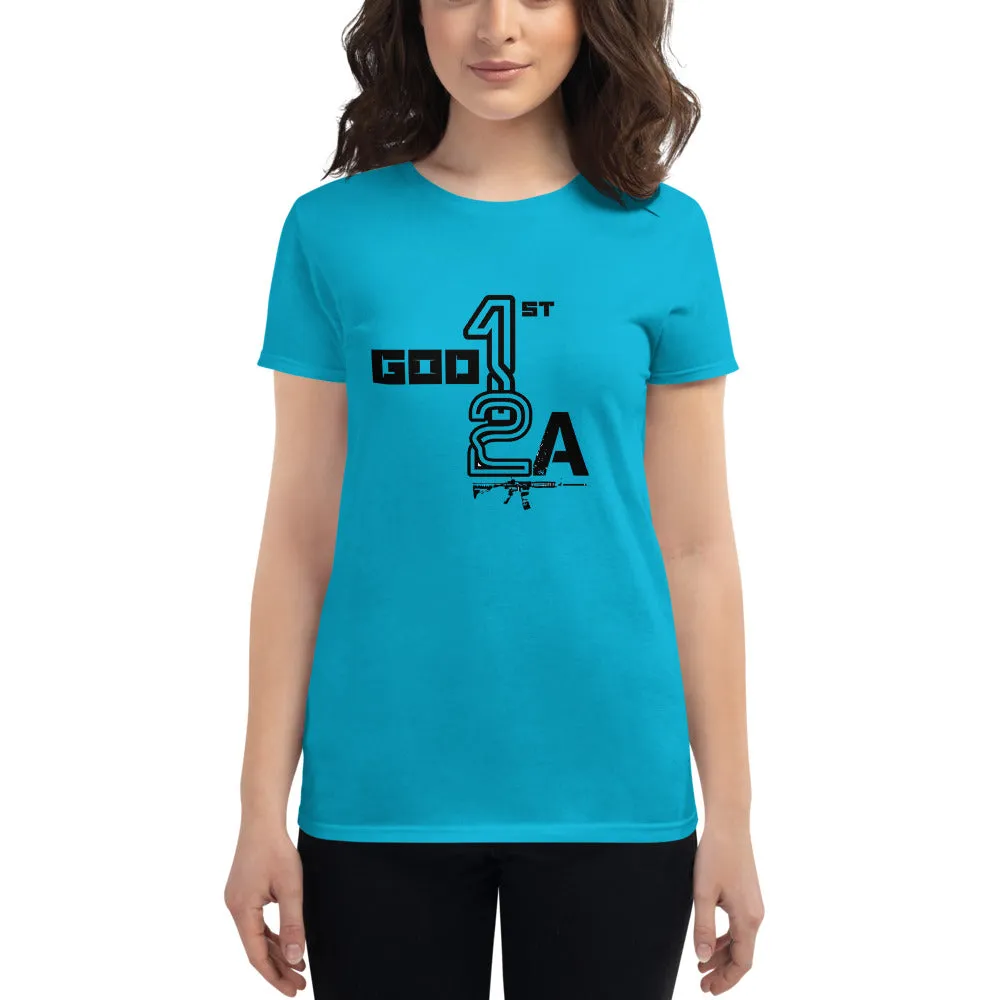 God 1st 2A Ladies' Tees