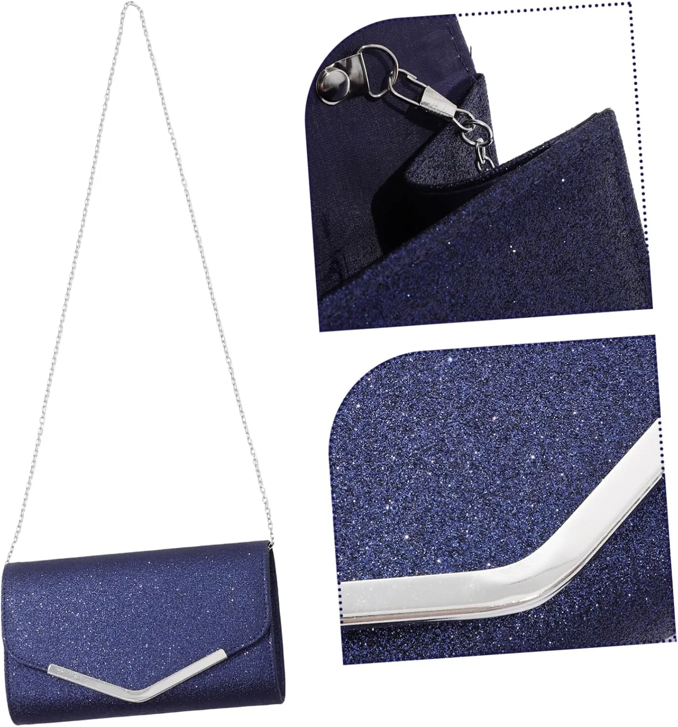 Handbag Crossbody Evening Bag Evening Clutches for Wedding and Party Small Purse for Wedding Party