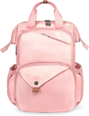 Hap Tim Travel Backpack Carry On Flight Approved, Laptop Backpack Women, Work Backpack Woman, Teacher Backpack, Pink7651-PK