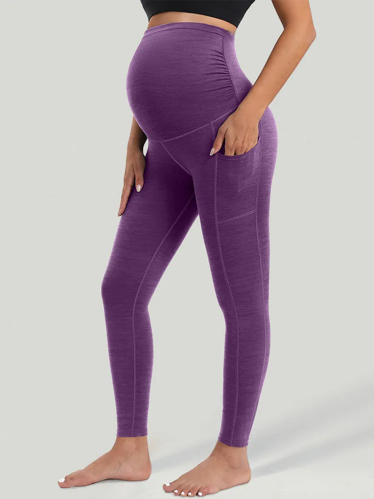 IUGA Supcream Buttery-soft Maternity Legging With Pockets
