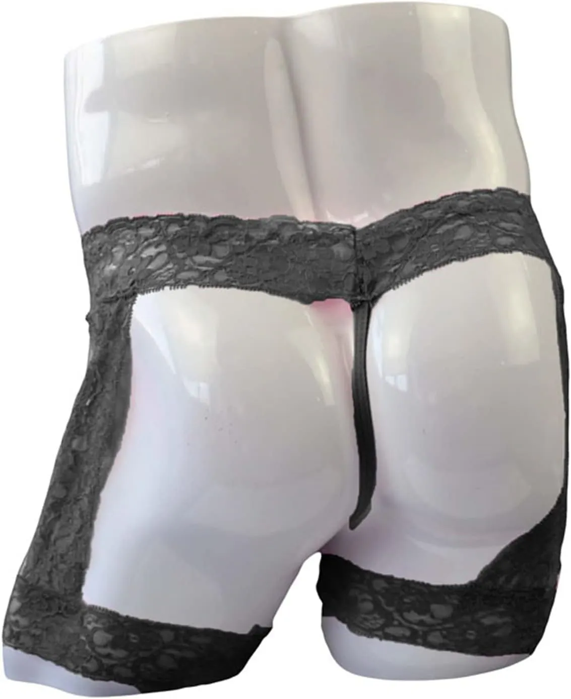 JEShifangjiusu Men'S Sissy Pouch Boxers Briefs Lace Floral Thong Bikini G-String Bikini Crossdress Briefs Lingerie Panties