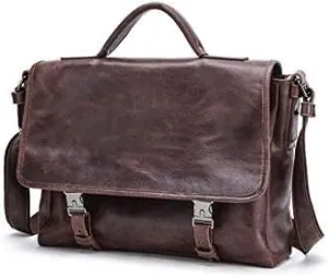 JYYBN Mens Handbags Men's Bags, Leather briefcases, Men's Business Laptop Bags, Messenger Bags, Handbags, Handbags