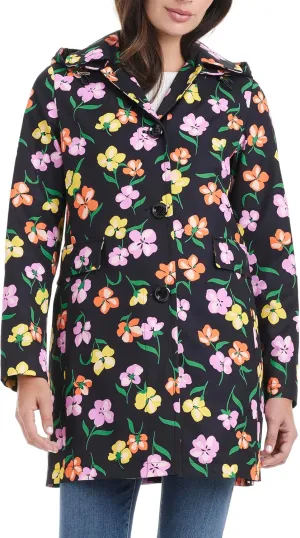 kate spade new york Women's line Raincoat with Removable Hood