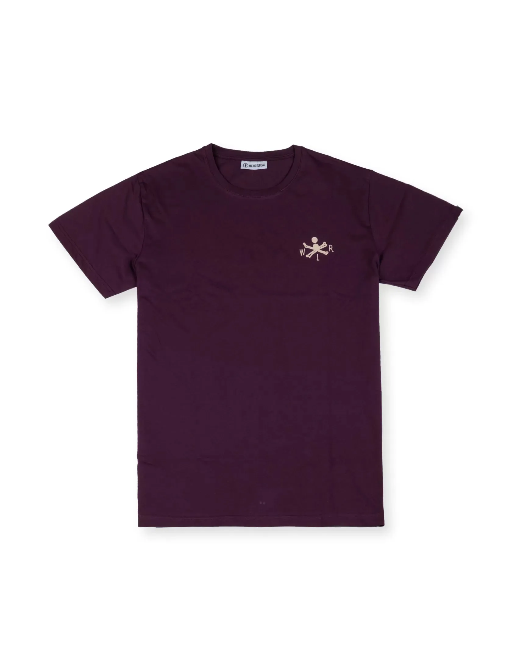 KNOTTY EGGPLANT TEE