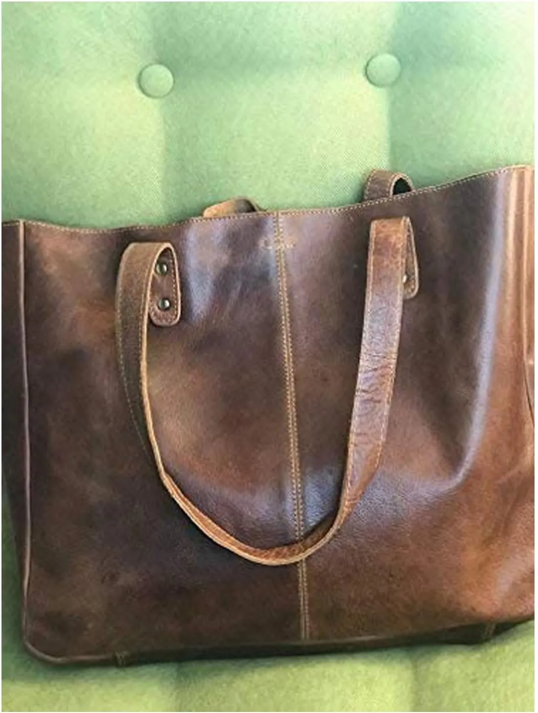 KomalC Leather Tote Bag for Women Purse Satchel Travel Bag Shopping Carry Messenger Multipurpose Handbag