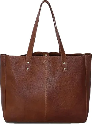 KomalC Leather Tote Bag for Women Purse Satchel Travel Bag Shopping Carry Messenger Multipurpose Handbag