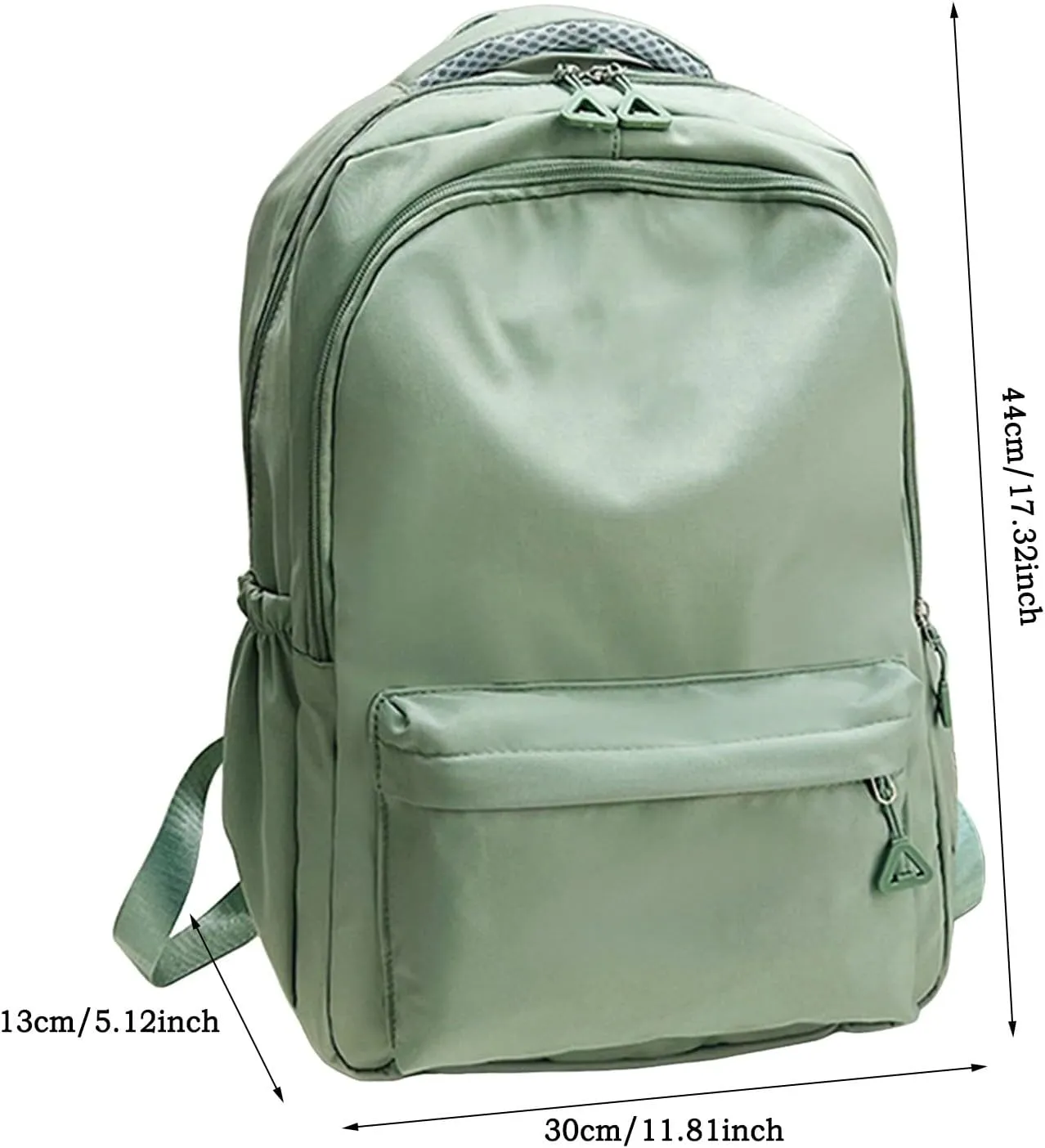 Ladies Multipurpose Design Handbag Adjustable Shoulder Belt Zipper Backpacks Outdoor Travel Backpack for Girls(B)