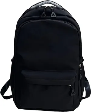 Ladies Multipurpose Design Handbag Adjustable Shoulder Belt Zipper Backpacks Outdoor Travel Backpack for Girls(B)