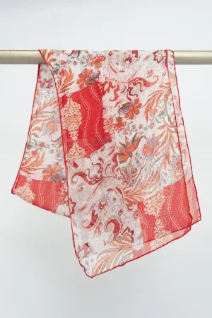 Large Silk Scarf, Charm