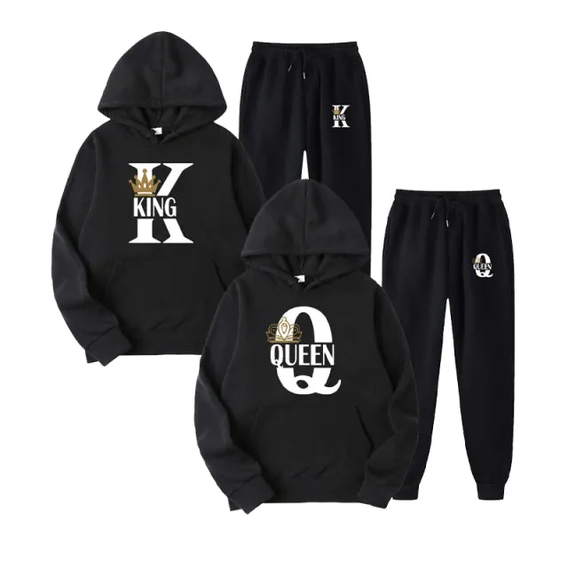 Latest Fashion - Couple Sportwear Set KING or QUEEN