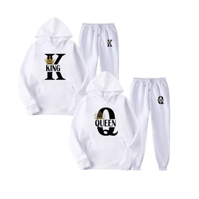 Latest Fashion - Couple Sportwear Set KING or QUEEN